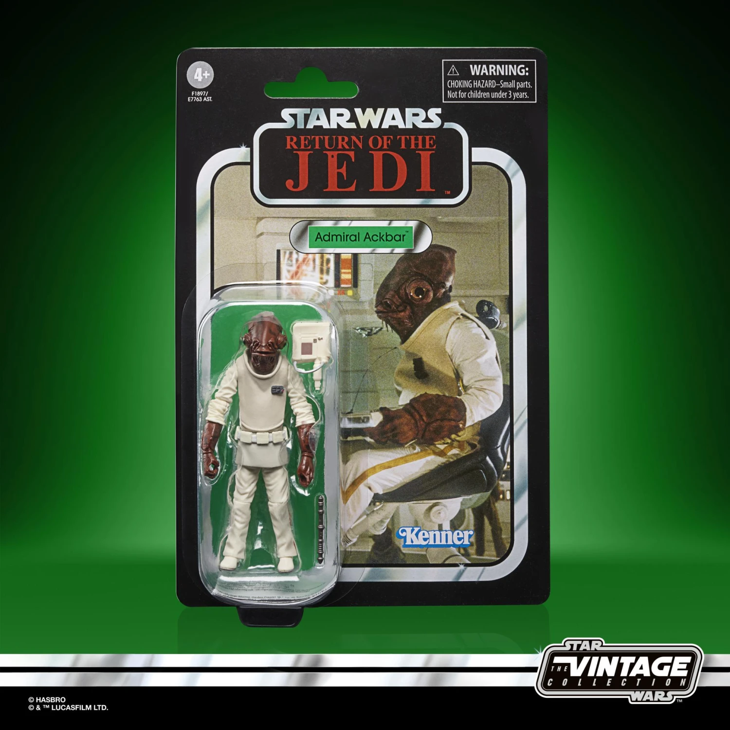 Hasbro Star Wars The Vintage Collection Action Figure Wave 34 - Admiral Ackbar - Image 3