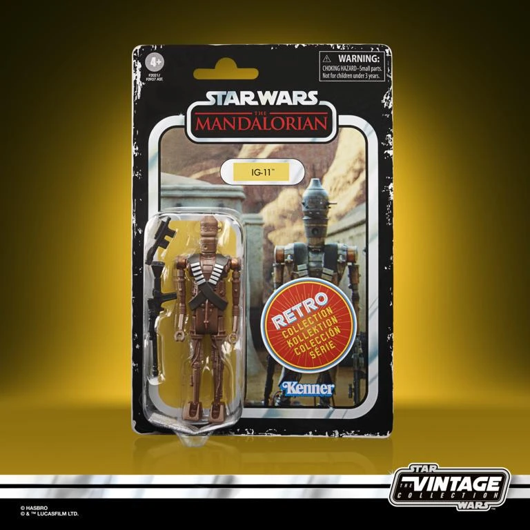 Hasbro Star Wars Retro Action Figure Wave 3 - IG-11 - Image 3