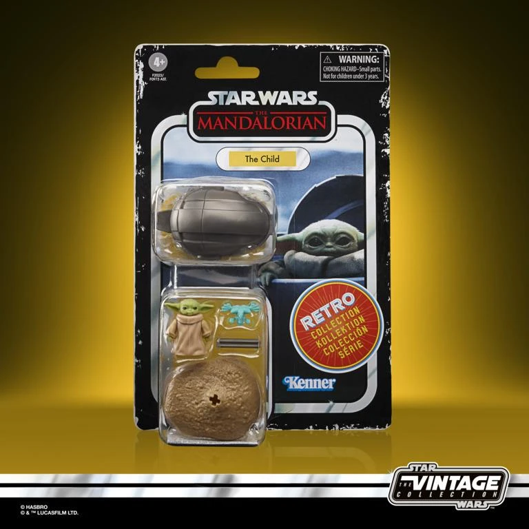 Hasbro Star Wars Retro Action Figure Wave 3 - The Child - Image 3