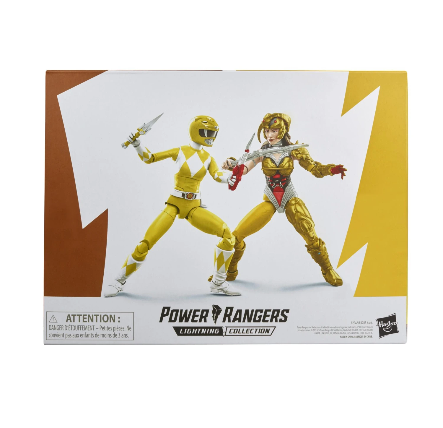 Hasbro Power Rangers Lightning Collection Action Figures - Mighty Morphin Yellow Ranger & Scorpina - Image 2