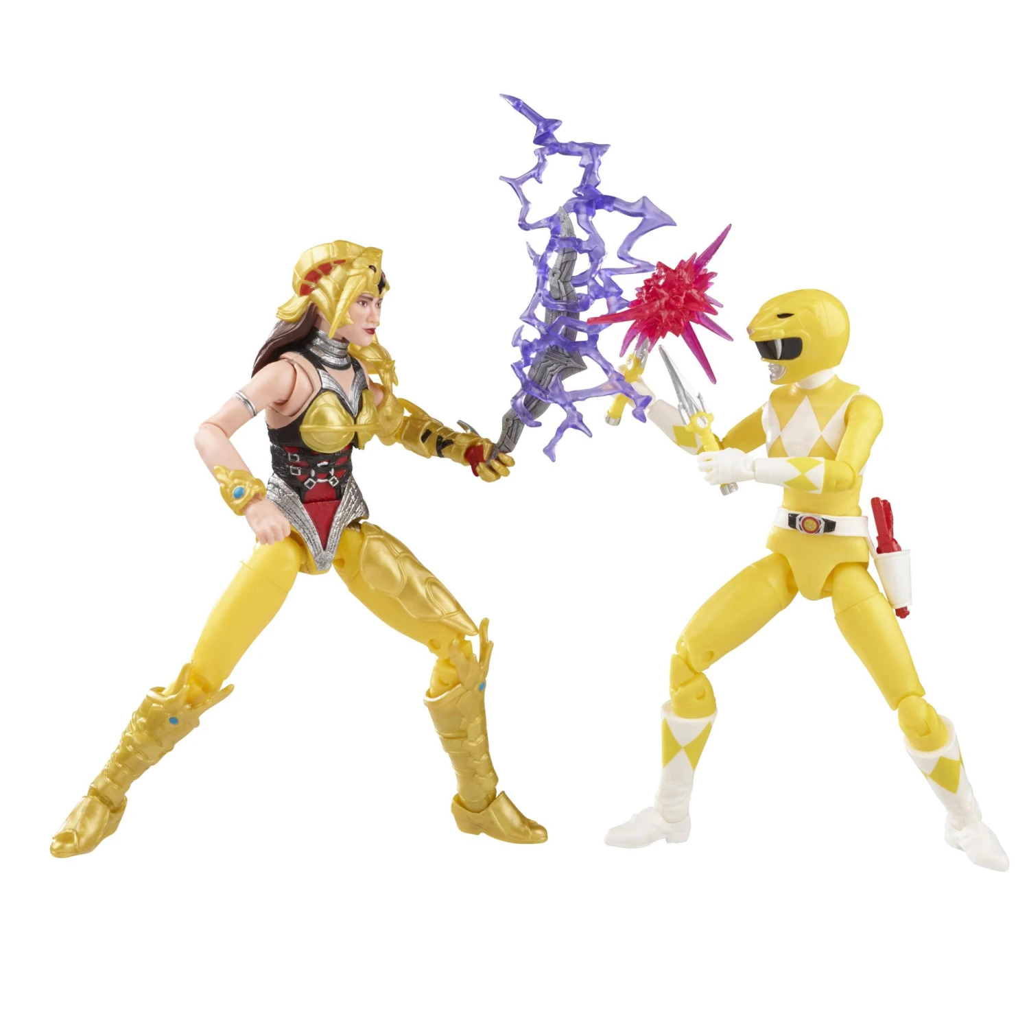 Hasbro Power Rangers Lightning Collection Action Figures - Mighty Morphin Yellow Ranger & Scorpina - Image 4