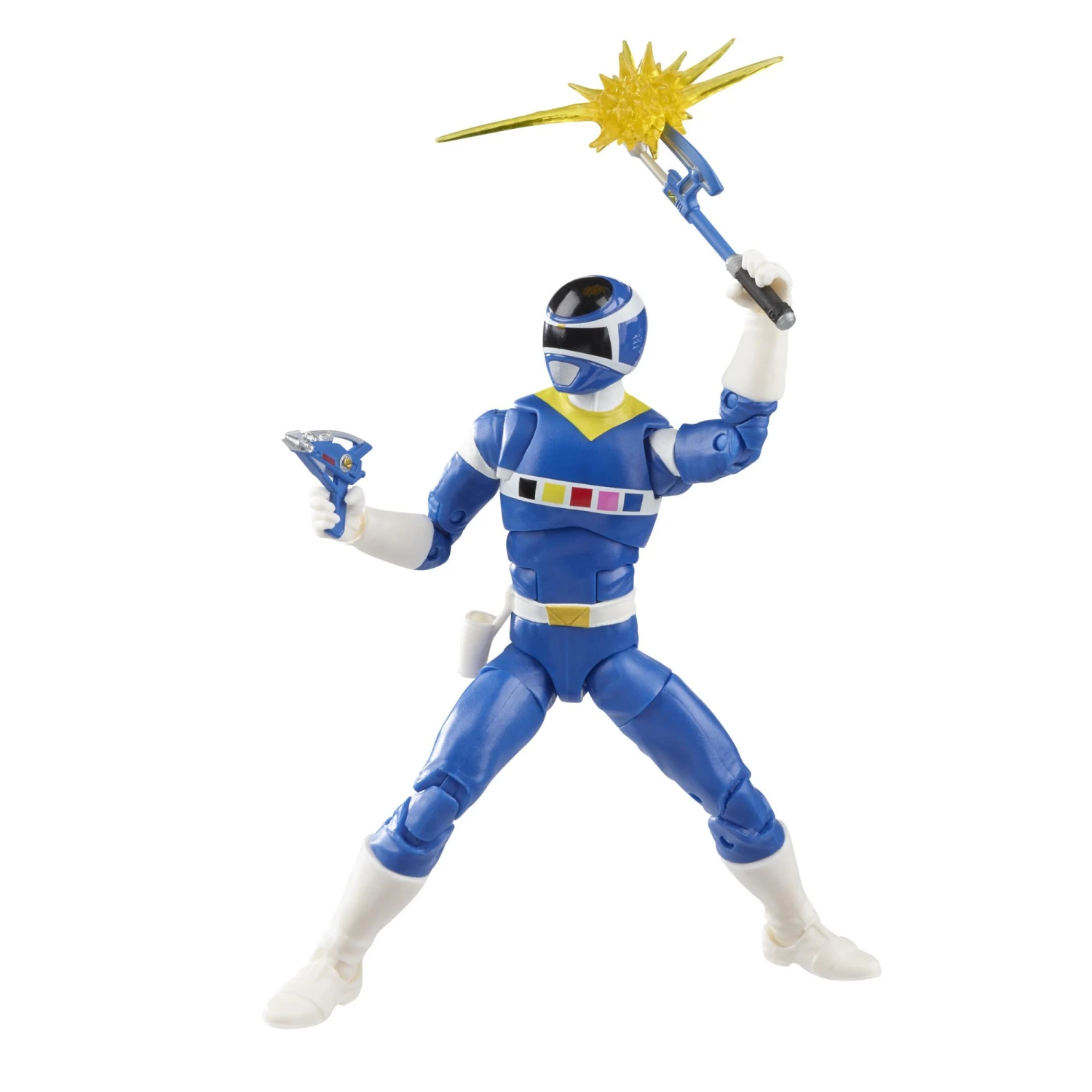Hasbro Power Rangers Lightning Collection Action Figures - In Space Blue Ranger & Psycho Silver - Image 4