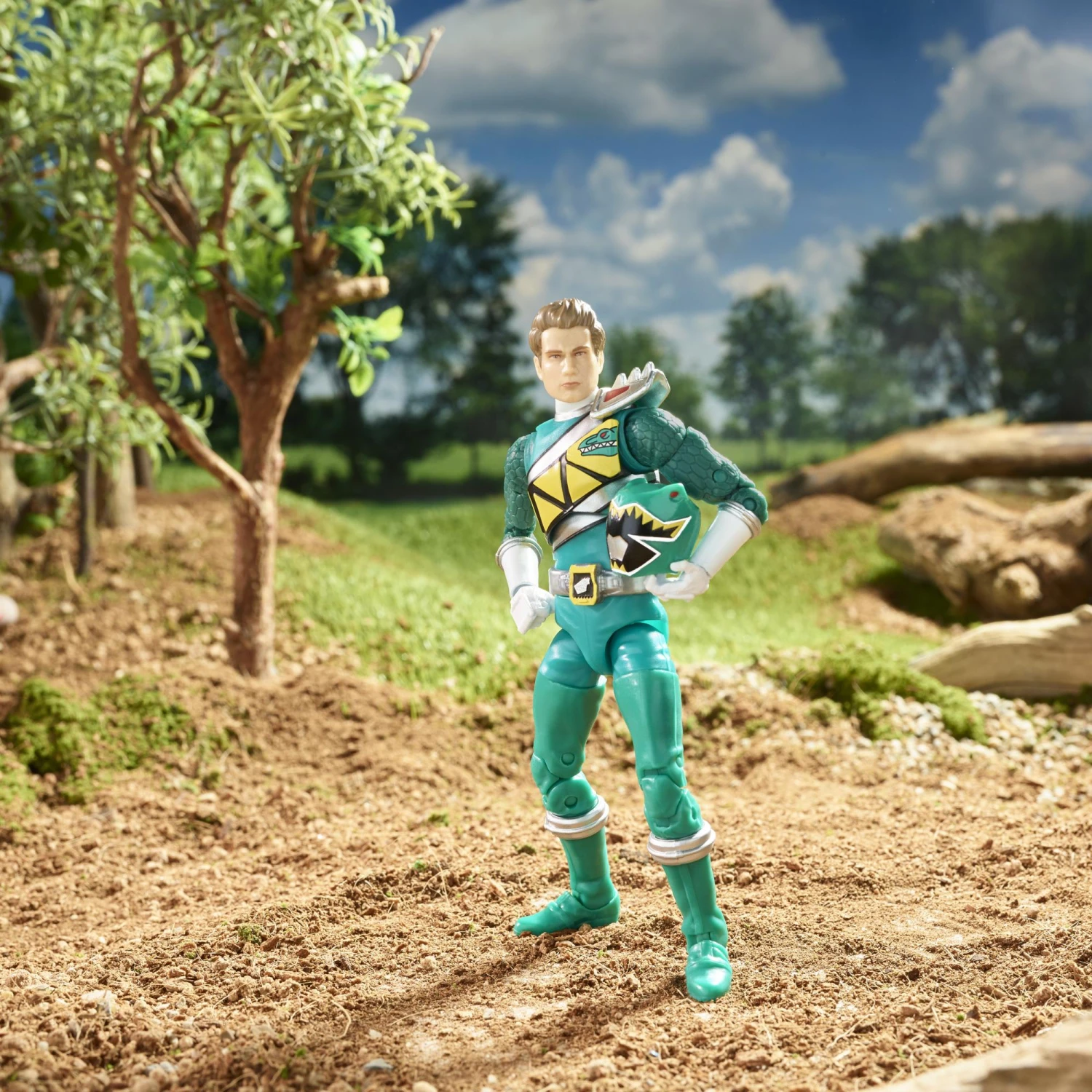 Hasbro Power Rangers Lightning Collection 6-Inch Action Figure Wave 11 - Dino Charge Green Ranger - Image 5