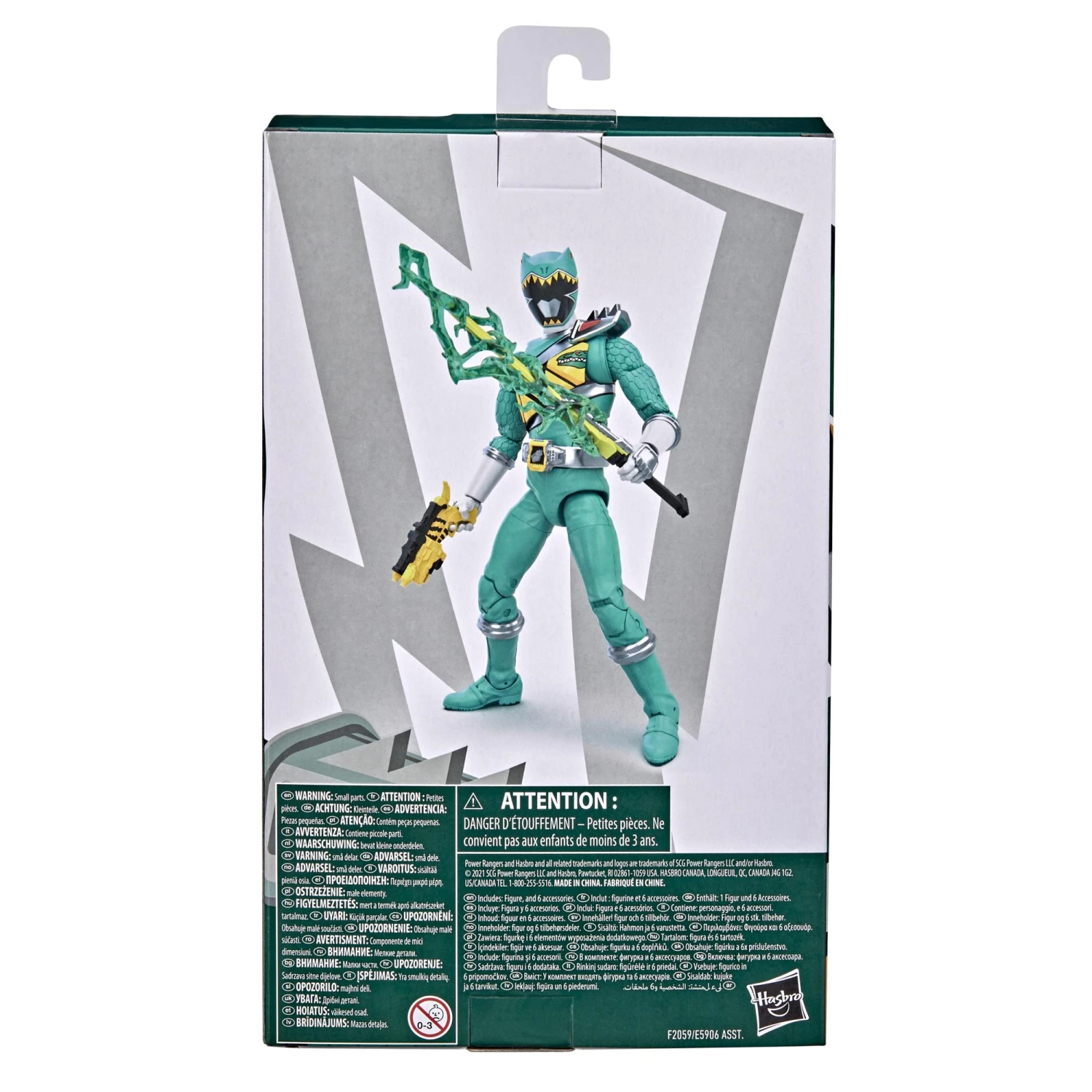 Hasbro Power Rangers Lightning Collection 6-Inch Action Figure Wave 11 - Dino Charge Green Ranger - Image 4