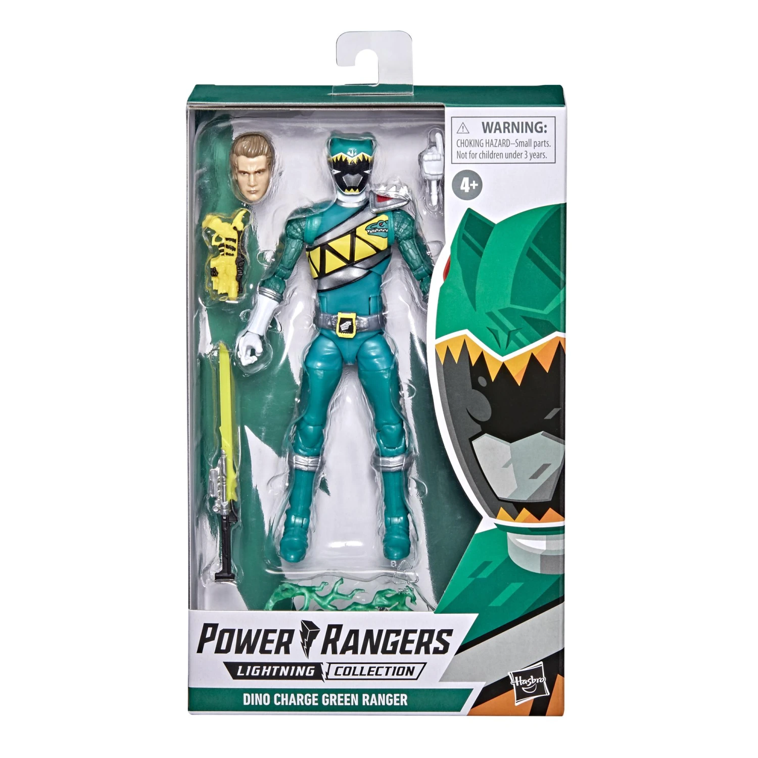 Hasbro Power Rangers Lightning Collection 6-Inch Action Figure Wave 11 - Dino Charge Green Ranger - Image 2
