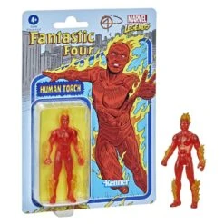 Hasbro Marvel Universe Retro 3.75 Inch Action Figure Wave 1 - Human Torch