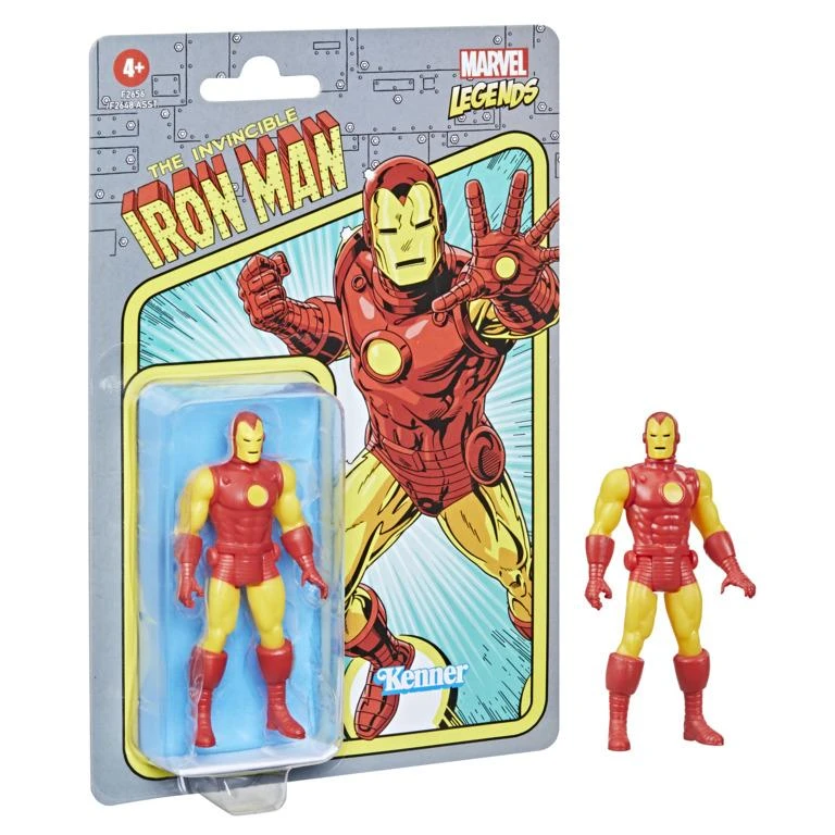 Hasbro Marvel Universe Retro 3.75 Inch Action Figure Wave 2 - Iron Man