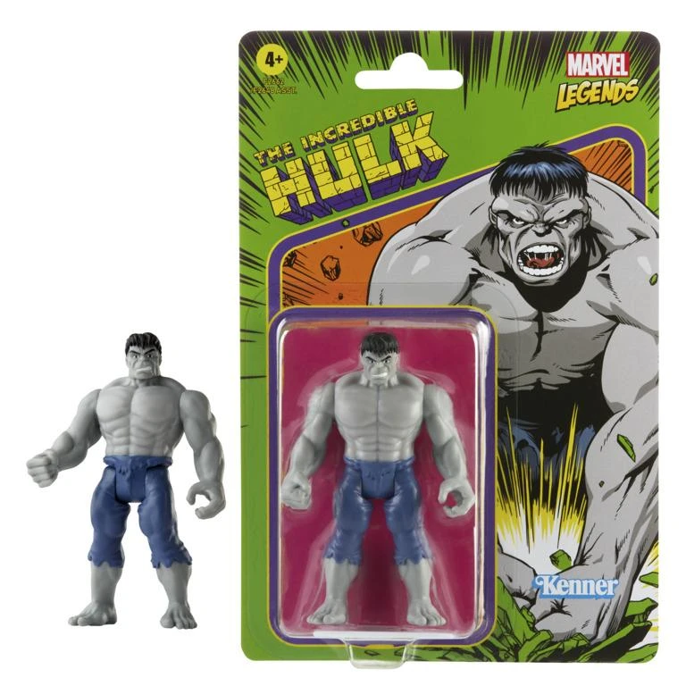 Hasbro Marvel Retro 3.75 Inch Action Figure Wave 3 - Grey Hulk