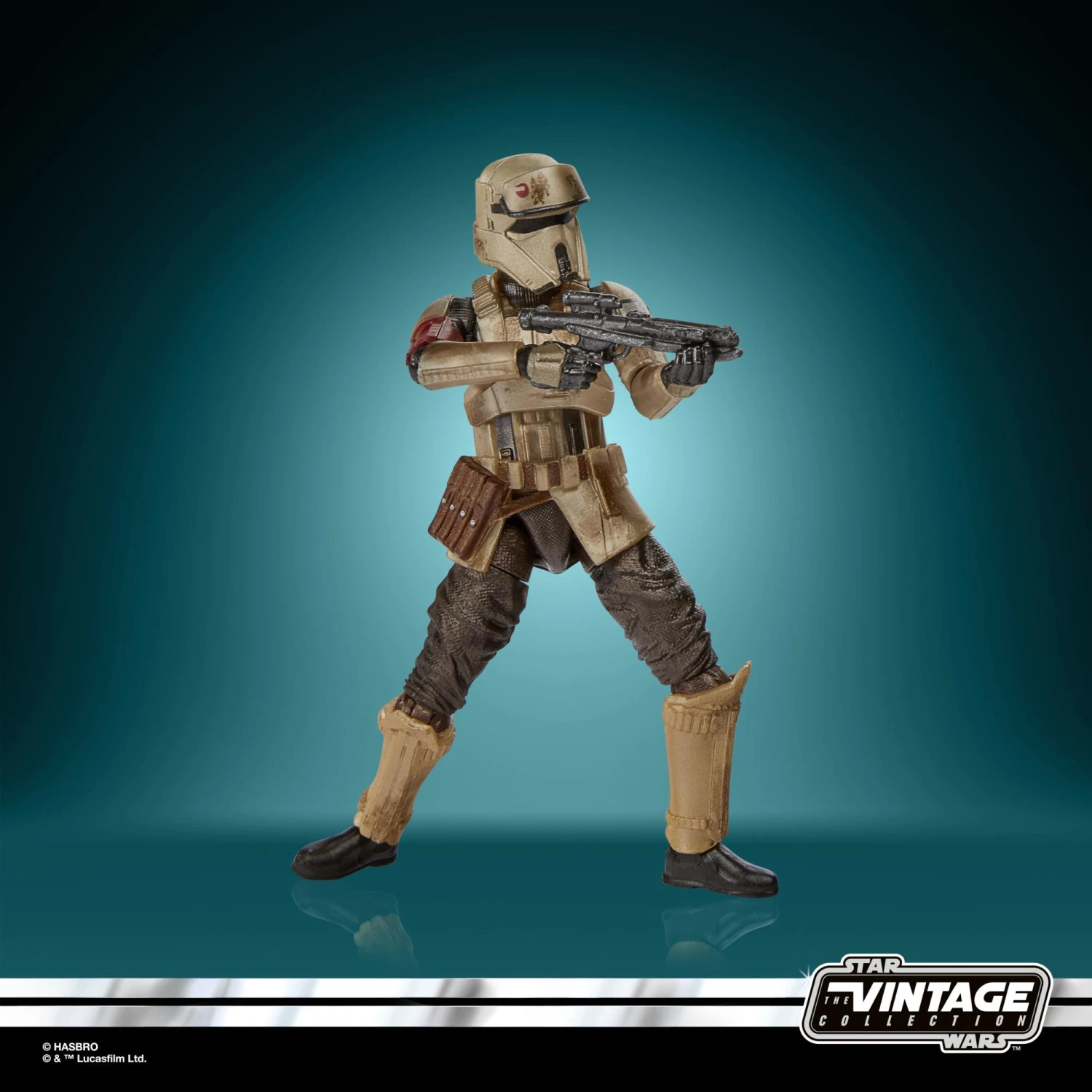 Hasbro Star Wars The Vintage Carbon Collection Exclusive 3.75-Inch Action Figure Wave 2 - Shoretrooper (Carbonized) - Image 2