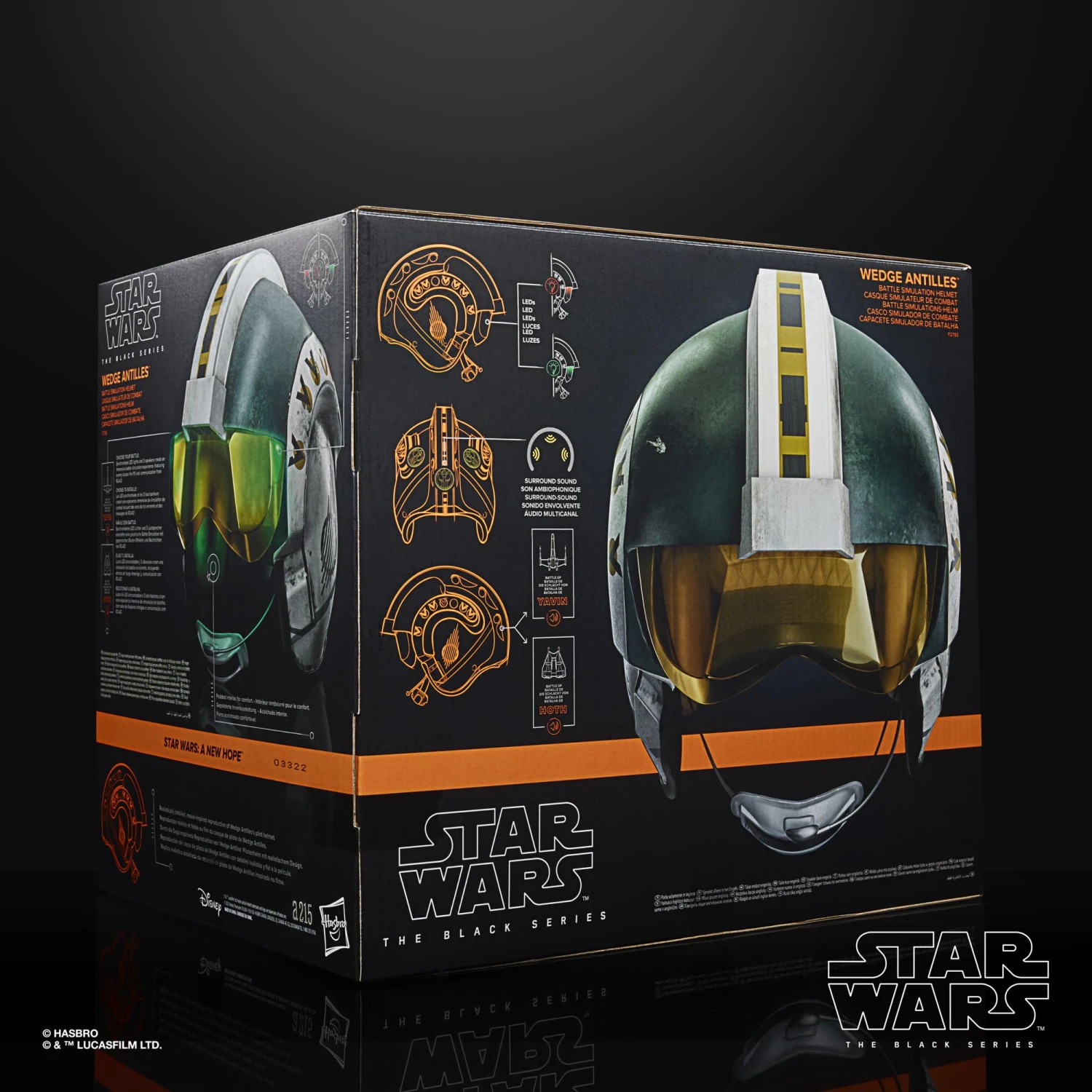 Hasbro Star Wars The Black Series Wedge Helmet - Image 6