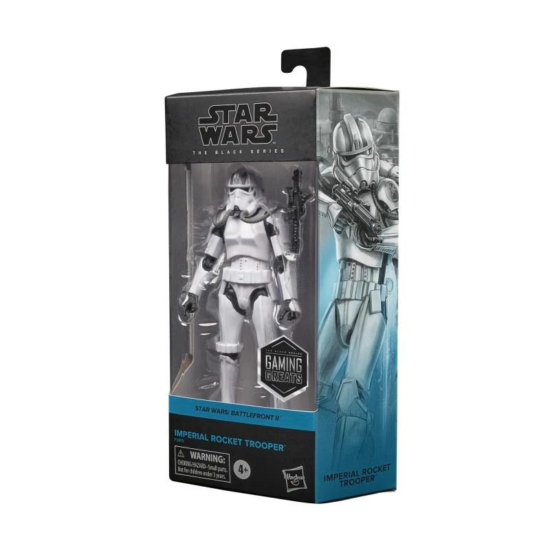 Hasbro Star Wars Black Series Gaming Greats Action Figure - Imperial Rocket Trooper - Image 3
