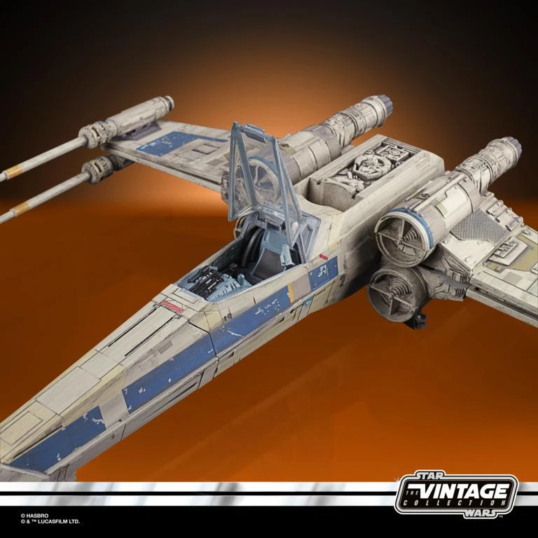 Hasbro Star Wars The Vintage Collection Vehicle - Antoc Merrick X-Wing Fighter - Image 4