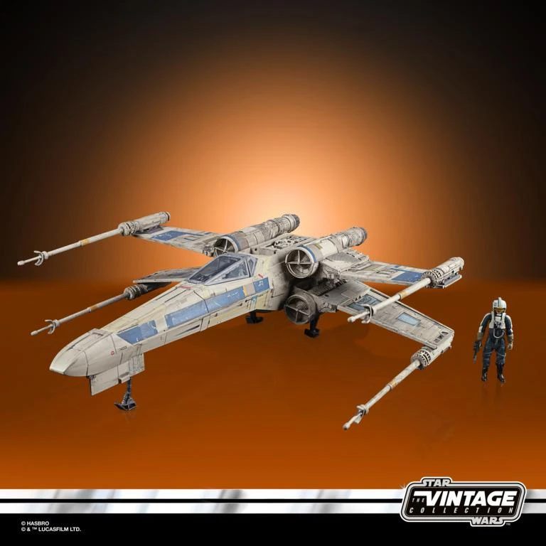 Hasbro Star Wars The Vintage Collection Vehicle - Antoc Merrick X-Wing Fighter - Image 5
