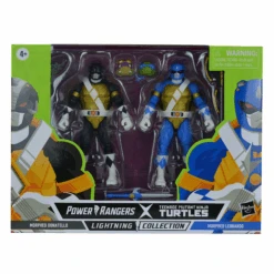 Hasbro Power Rangers Lightning Collection X Teenage Mutant Ninja Turtles Action Figure 2 Pack - Morphed Donatello And Morphed Leonardo