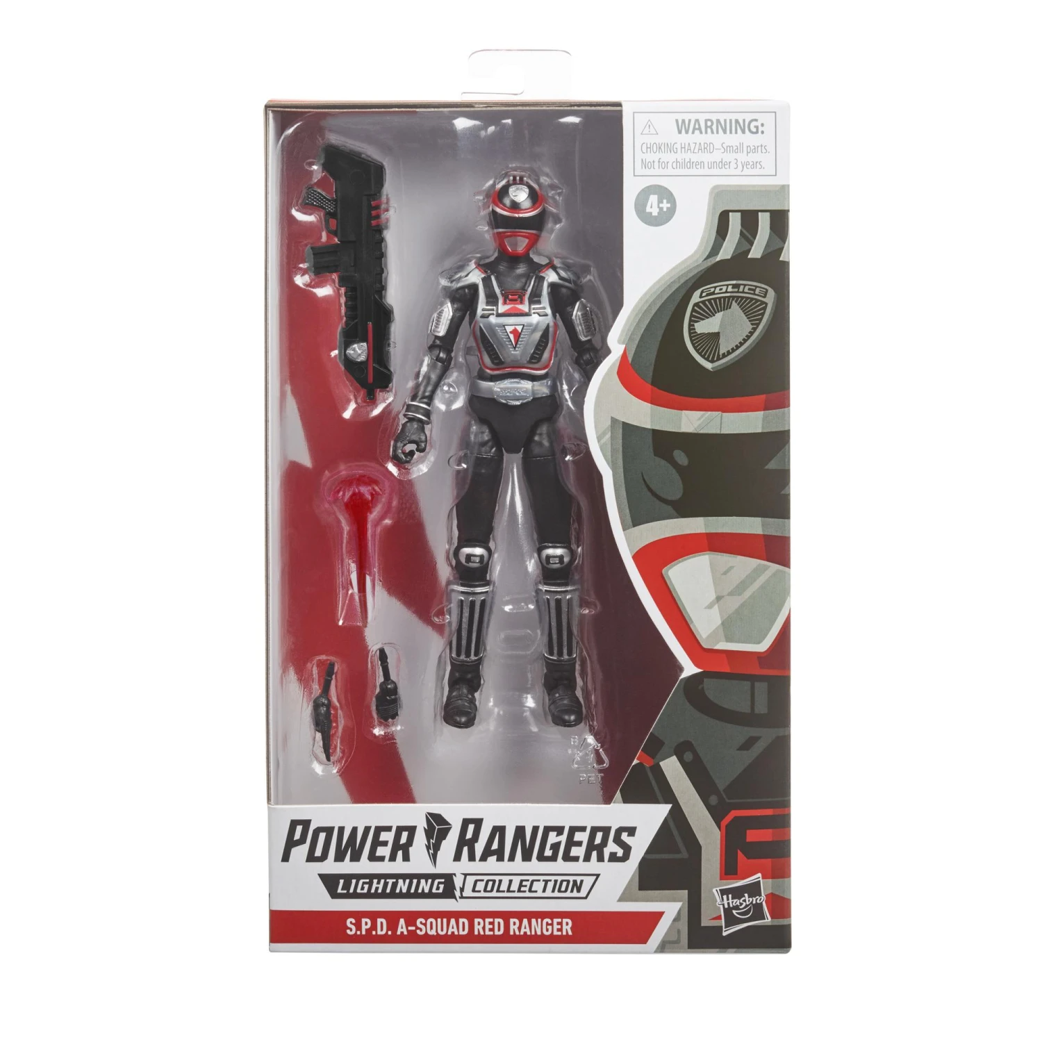 Hasbro Power Rangers Lightning Collection 6-Inch Figures Wave 10 - S.P.D. A-Squad Red Ranger - Image 2