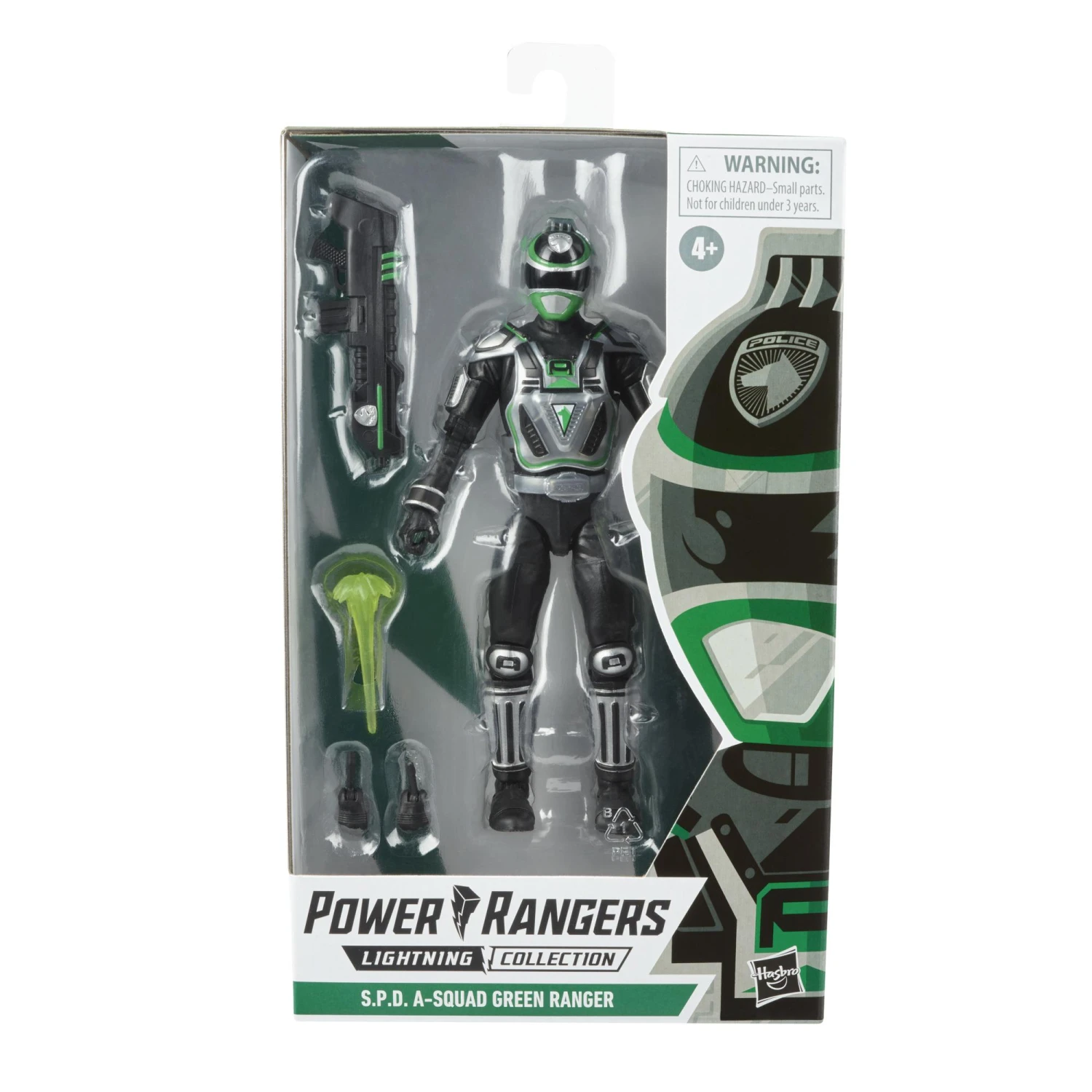 Hasbro Power Rangers Lightning Collection 6-Inch Figures Wave 10 - S.P.D. A-Squad Green Ranger - Image 2