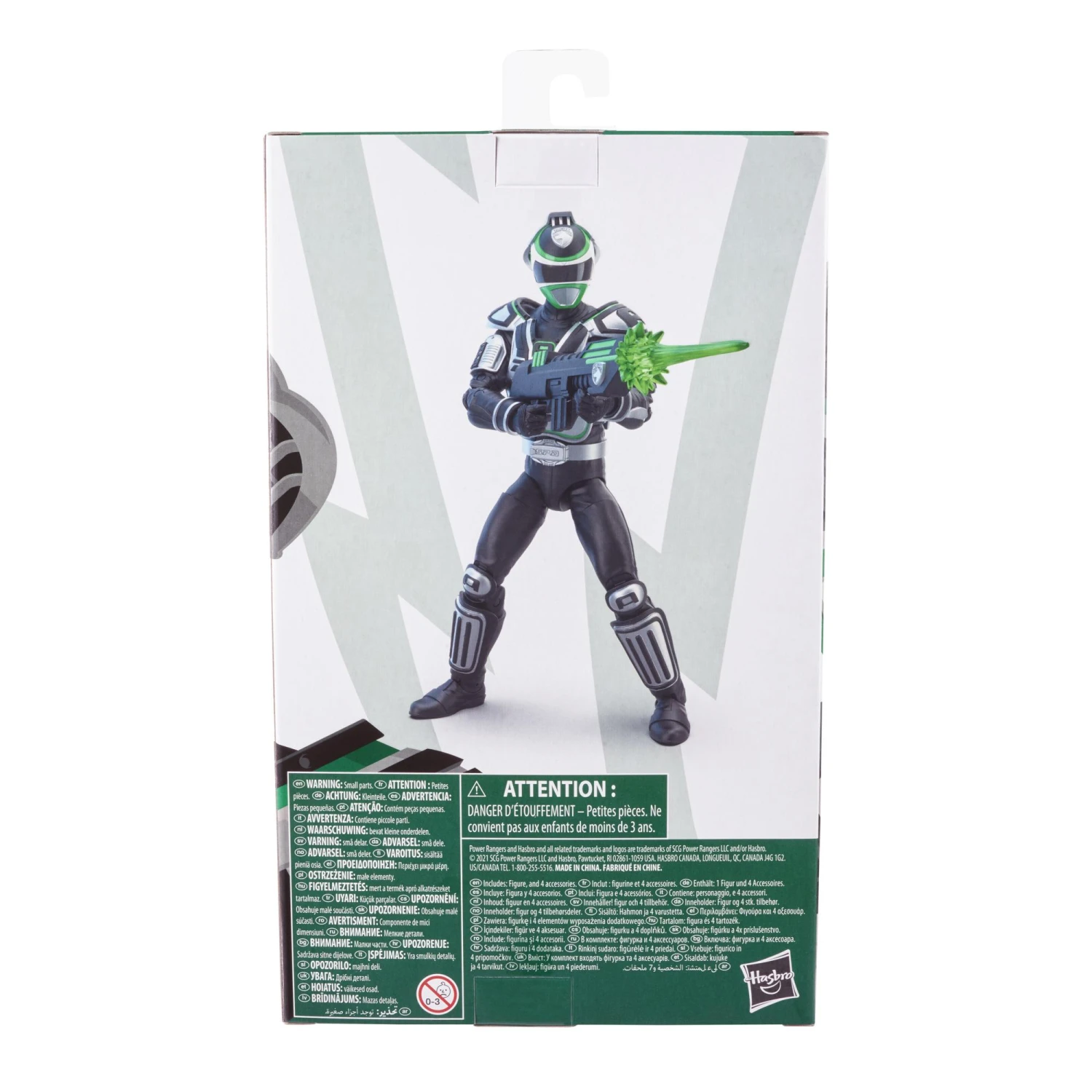 Hasbro Power Rangers Lightning Collection 6-Inch Figures Wave 10 - S.P.D. A-Squad Green Ranger - Image 6