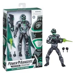 Hasbro Power Rangers Lightning Collection 6-Inch Figures Wave 10 - S.P.D. A-Squad Green Ranger