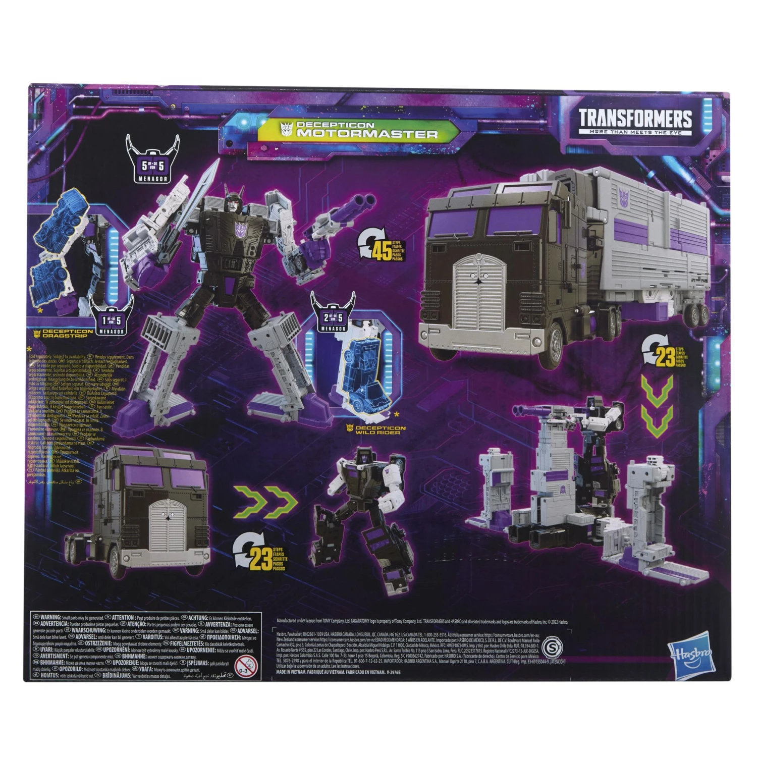 Hasbro Transformers Generations Legacy Action Figure - Commander Motormaster - Image 3