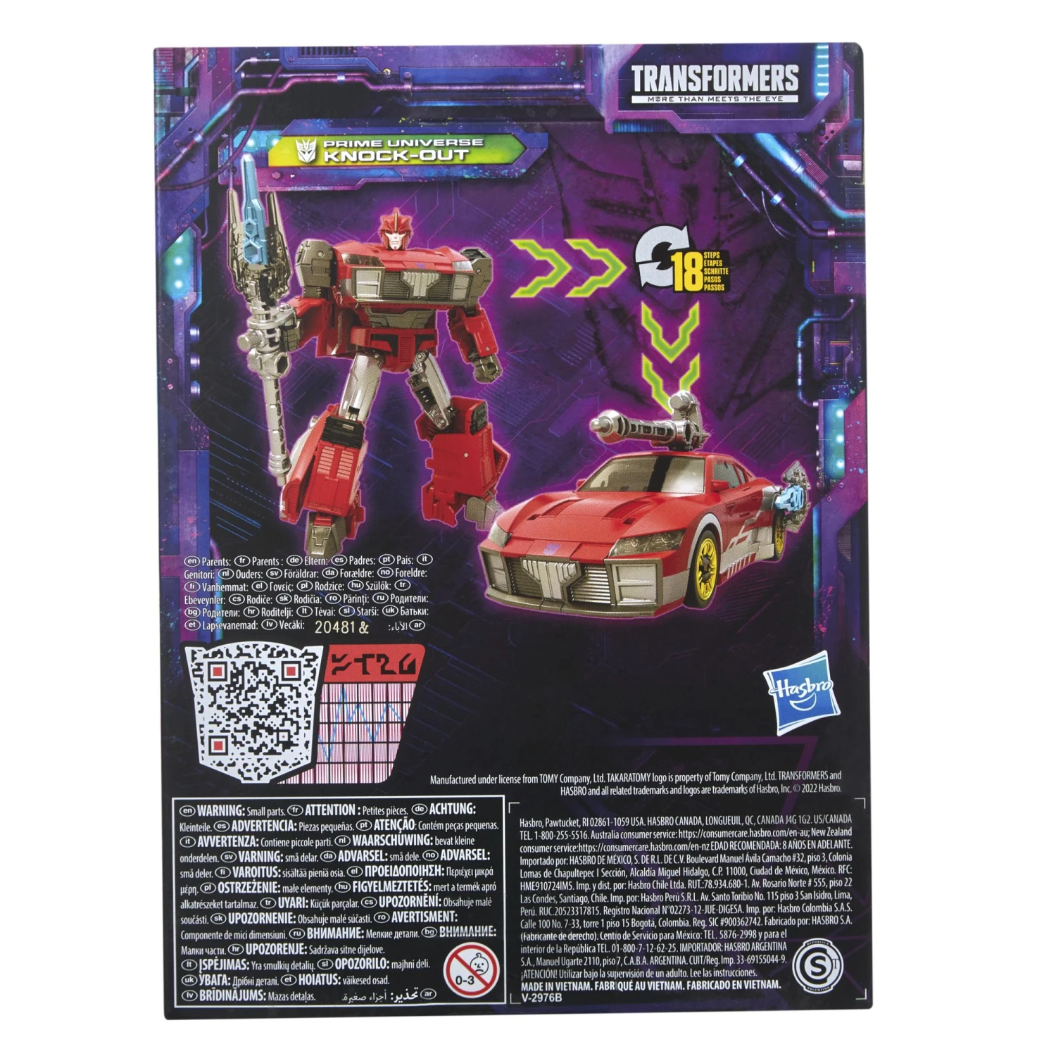 Hasbro Transformers Generations Legacy Deluxe Action Figure - Knockout Prime - Image 2