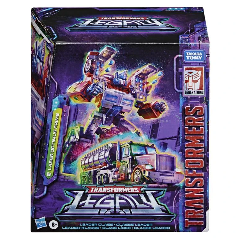Hasbro Transformers Generations Leader Action Figure - Universe Laser Optimus Prime - Image 2