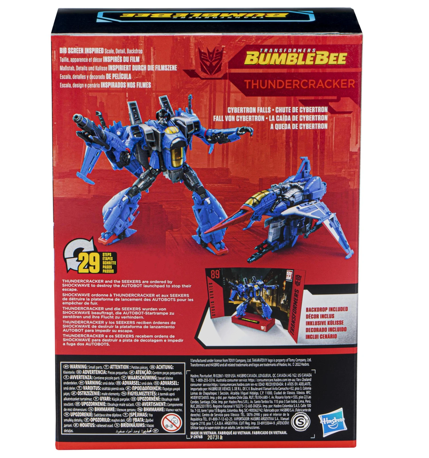 Hasbro Transformers Studio Series 89 Action Figure - Thundercracker - Image 4