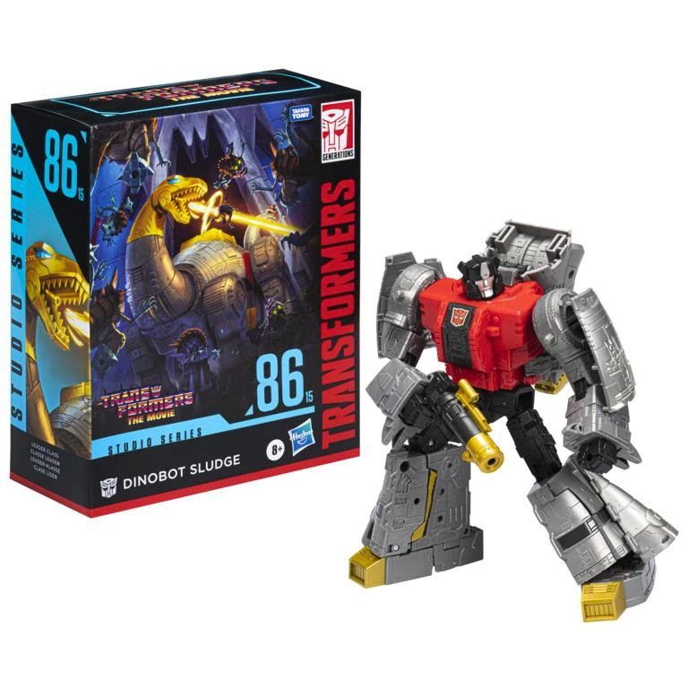 Hasbro Transformers Studio Series 86-15 Leader Class Action Figure - Dinobot Sludge