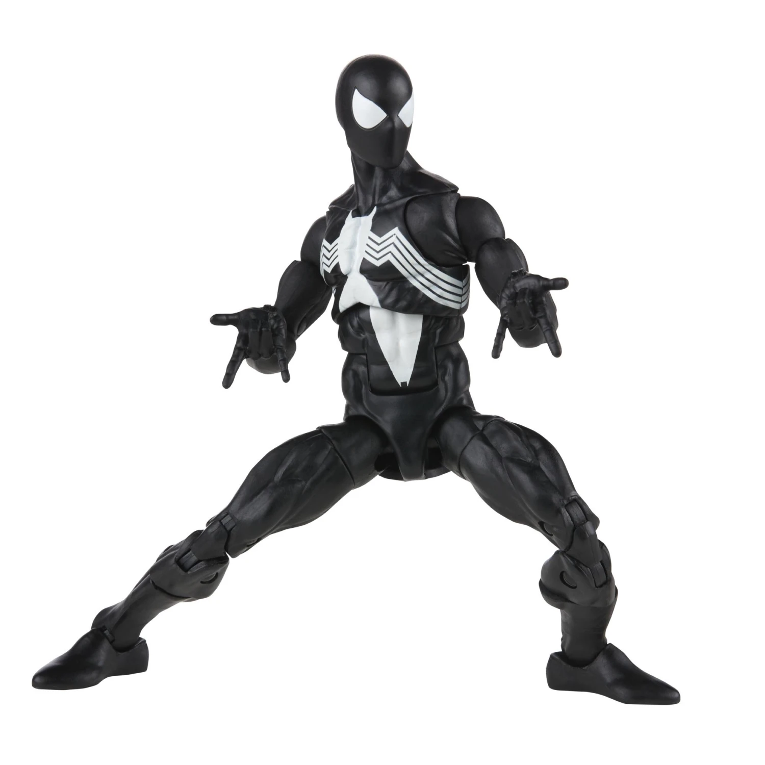 Hasbro Marvel Legends 6 Inch Spider-Man Retro Wave 2 - Symbiote Spider-Man - Image 5