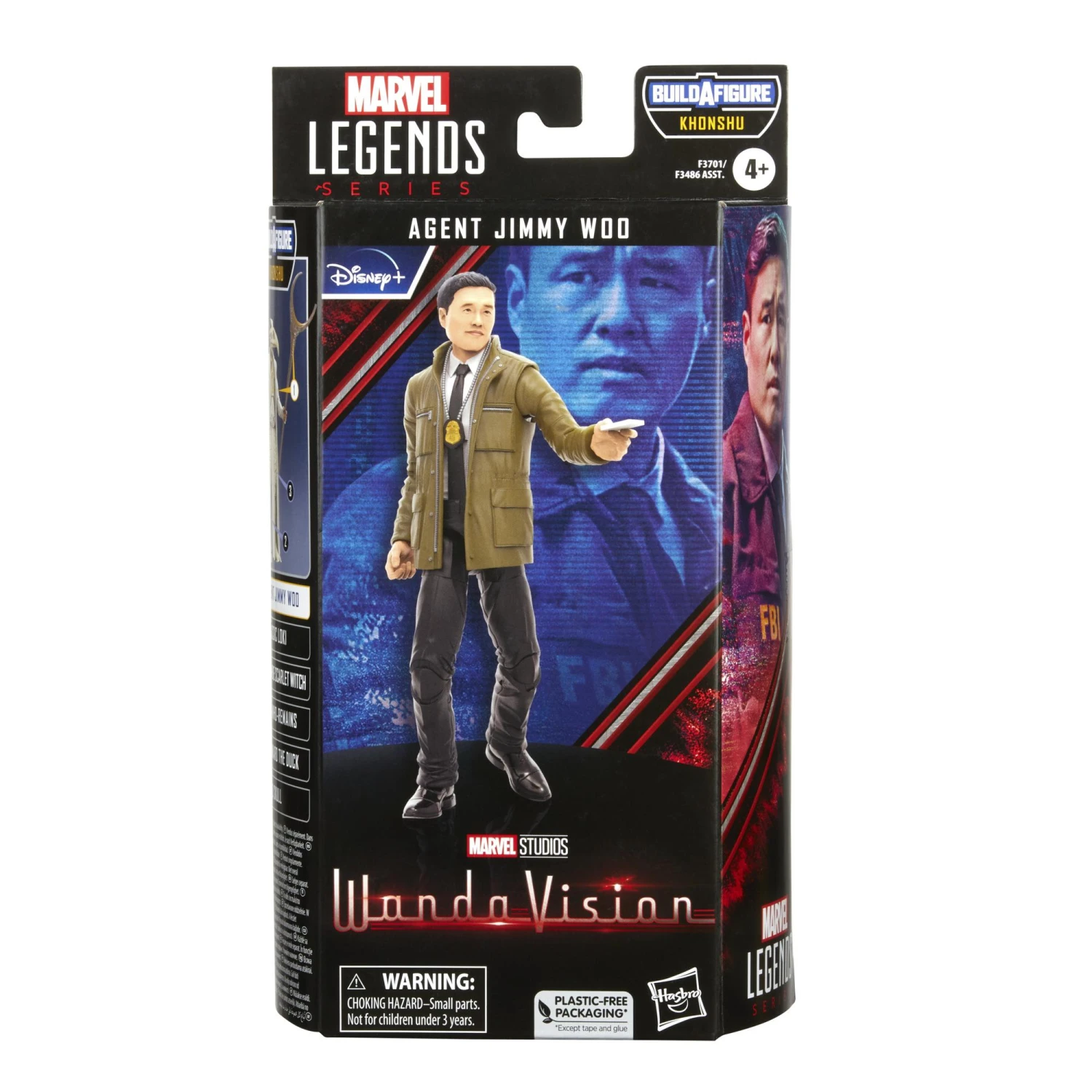 Hasbro Marvel Legends Action Figures Disney Plus Wave 4 - Agent Jimmy Woo