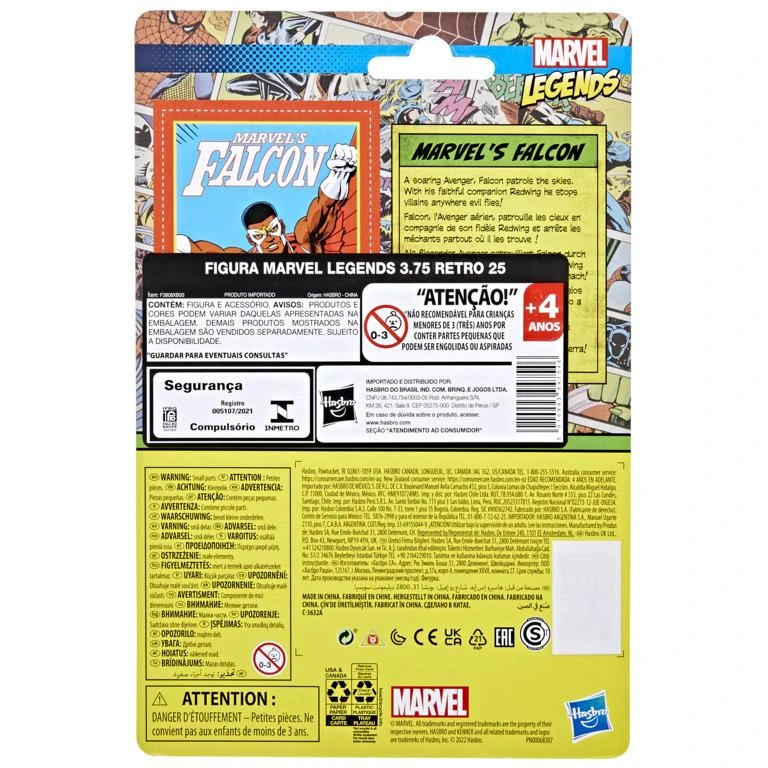 Hasbro Marvel Universe Retro 3.75 Inch Action Figure Wave 5 - Marvel's Falcon - Image 3