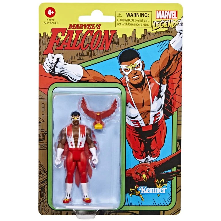 Hasbro Marvel Universe Retro 3.75 Inch Action Figure Wave 5 - Marvel's Falcon - Image 2