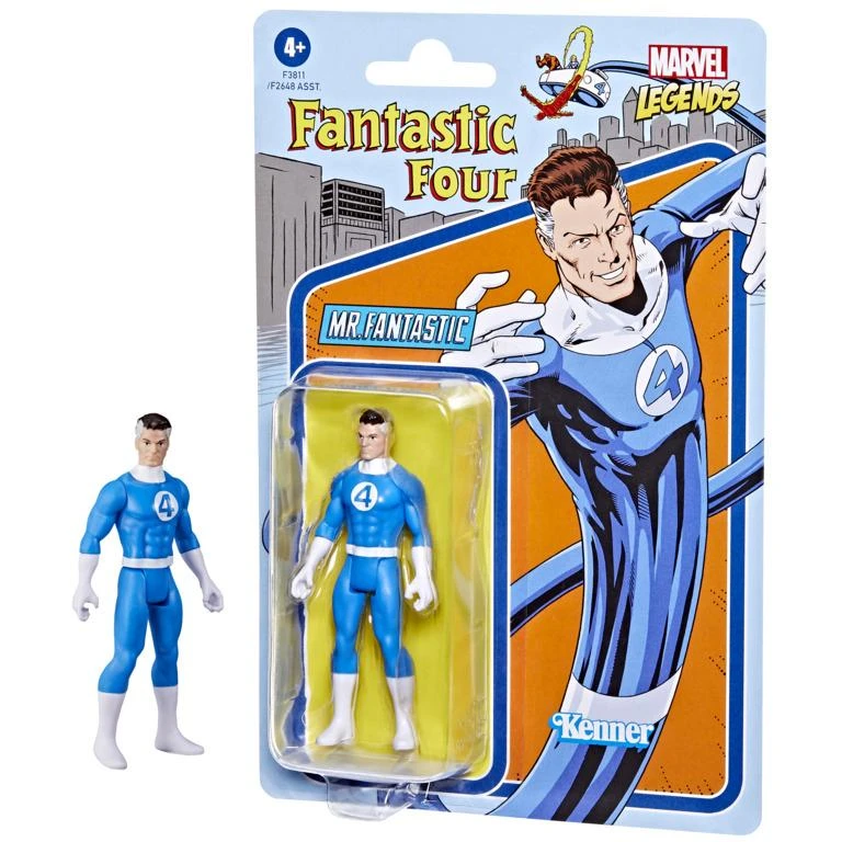 Hasbro Marvel Universe Retro 3.75 Inch Action Figure Wave 5 - Mr Fantastic