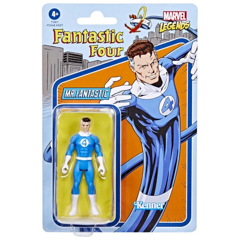 Hasbro Marvel Universe Retro 3.75 Inch Action Figure Wave 5 - Mr Fantastic - Image 2