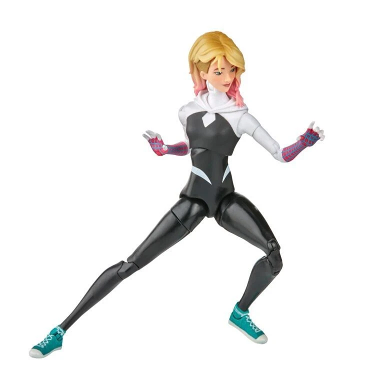 Hasbro Marvel Legends 6 Inch Spider-Man Across The Spider-Verse Retro Action Figure - Spider-Gwen - Image 3
