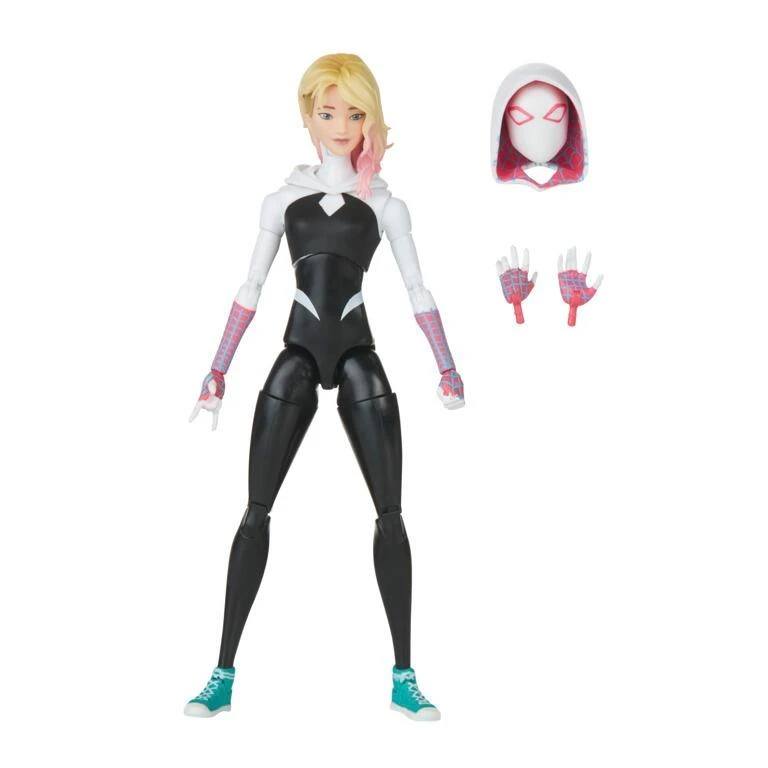 Hasbro Marvel Legends 6 Inch Spider-Man Across The Spider-Verse Retro Action Figure - Spider-Gwen - Image 5