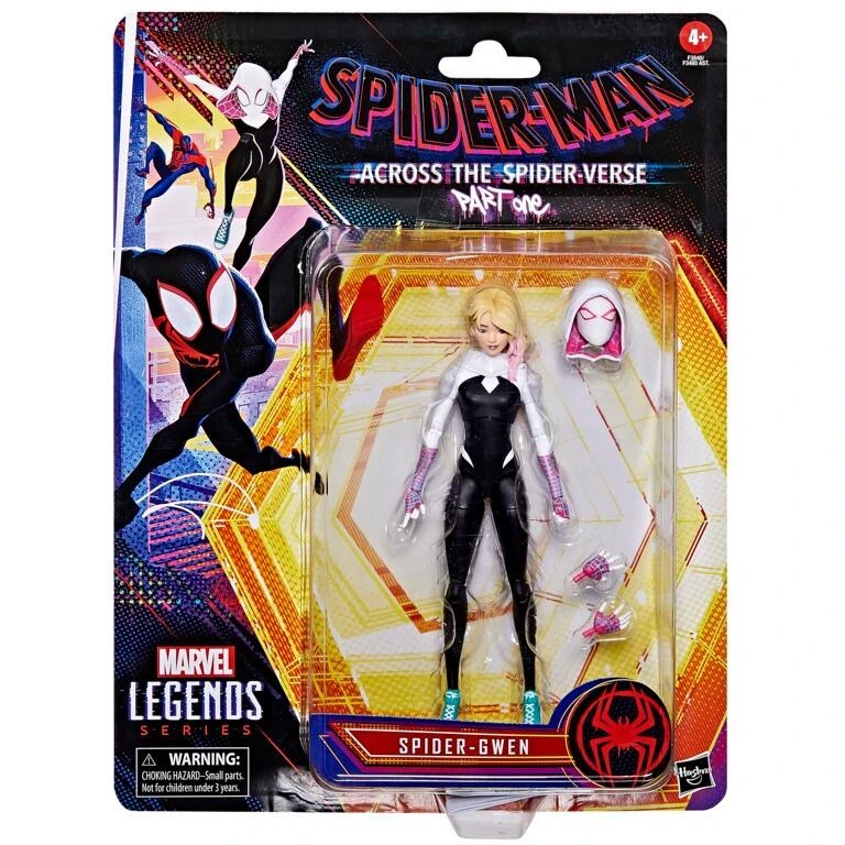 Hasbro Marvel Legends 6 Inch Spider-Man Across The Spider-Verse Retro Action Figure - Spider-Gwen - Image 6