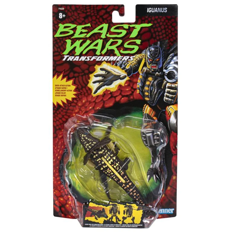 Hasbro Transformers Generations Beast Wars Vintage Action Figure - Iguanus - Image 2