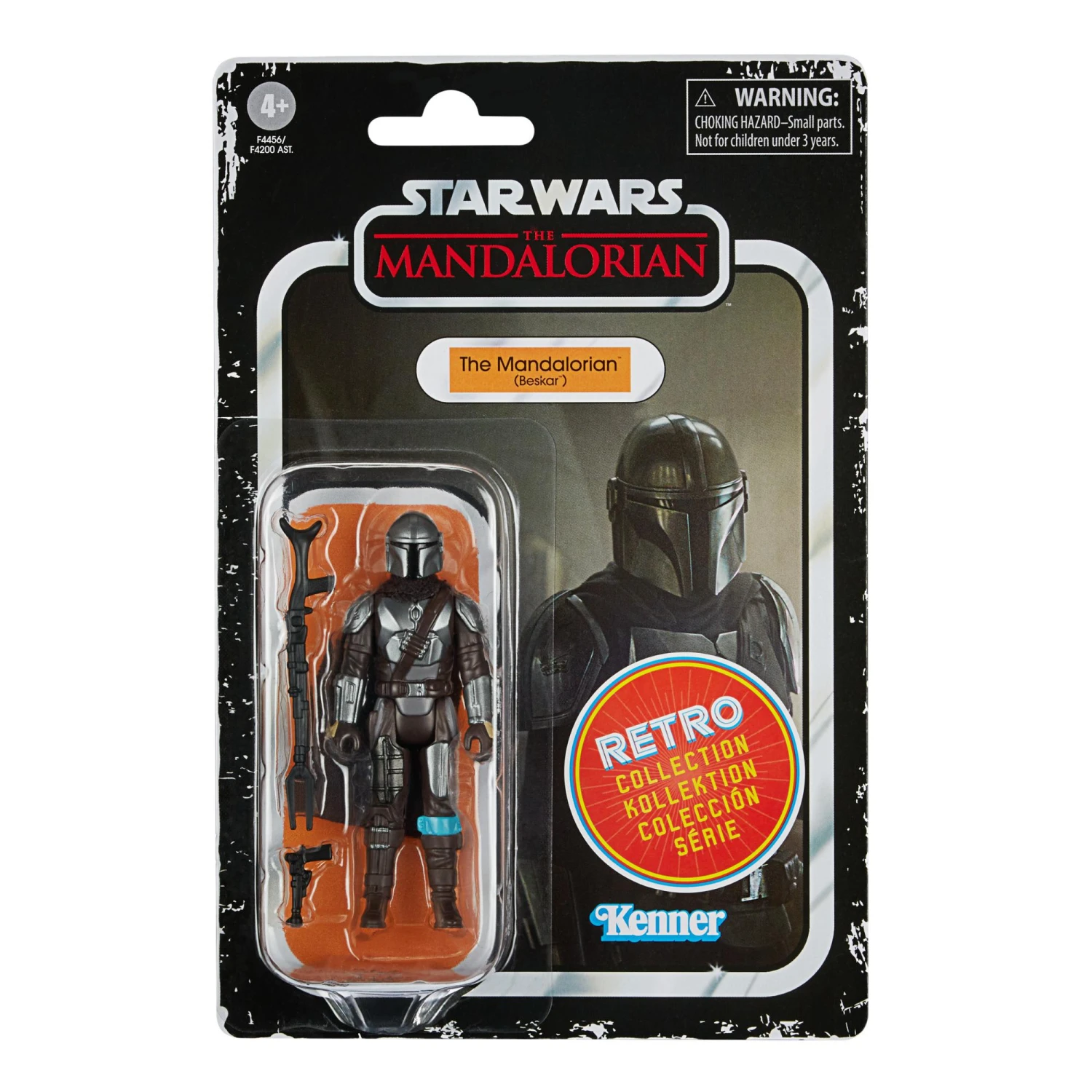 Hasbro Star Wars Retro Action Figure Wave 4 - Mandalorian (Beskar)