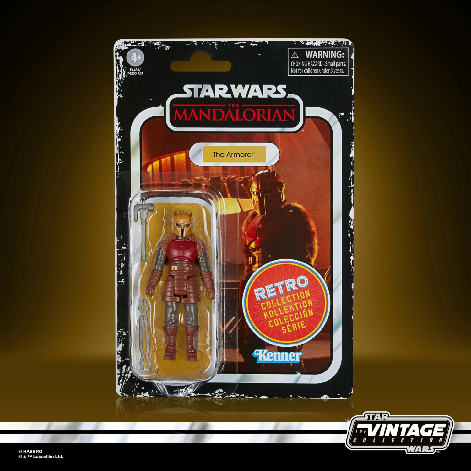 Hasbro Star Wars Retro Action Figure Wave 4 - The Armorer - Image 3