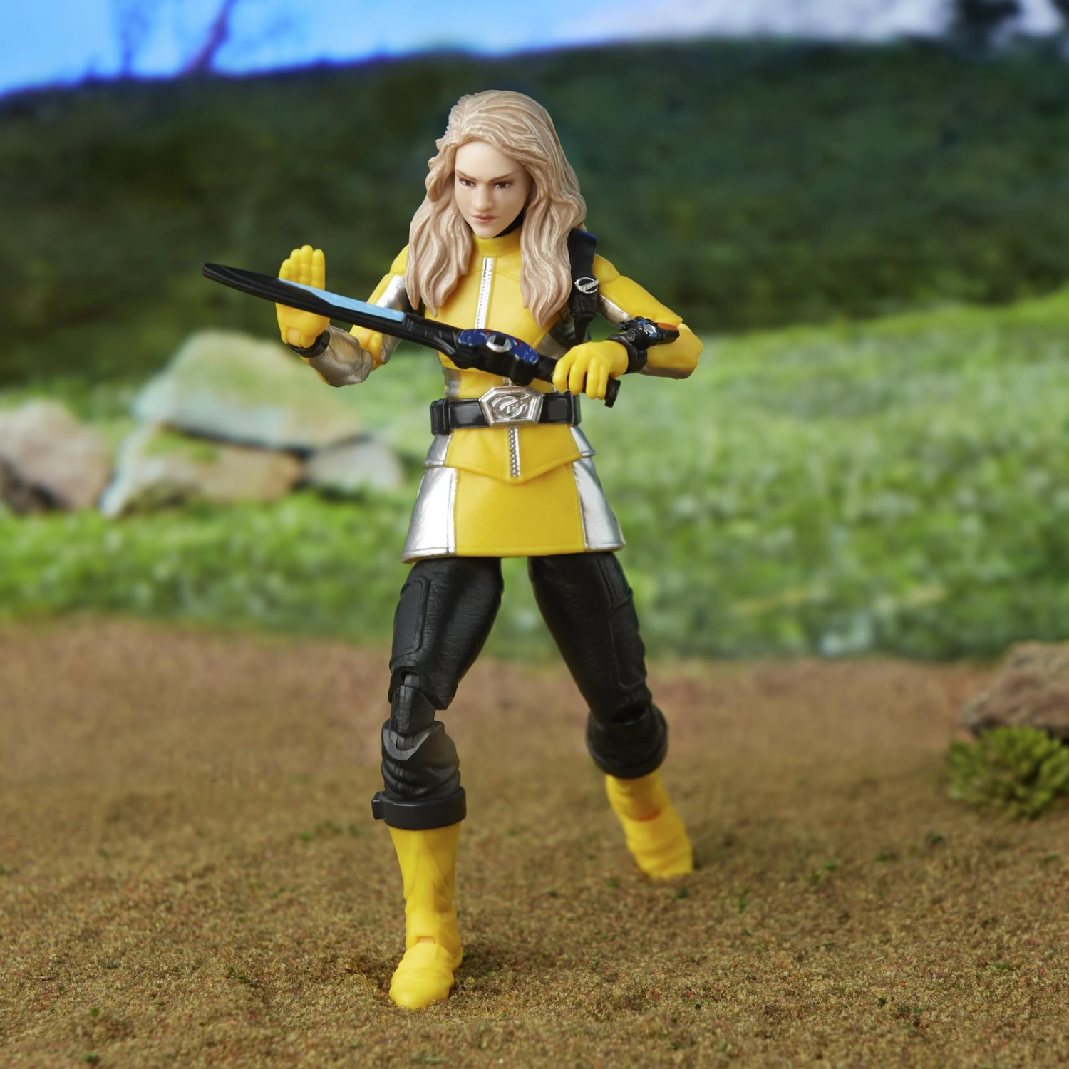 Hasbro Power Rangers Lightning Collection Action Figure Wave 13 - Beast Morphers Yellow Ranger - Image 4