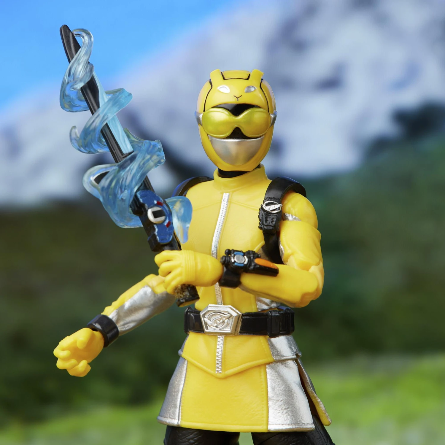 Hasbro Power Rangers Lightning Collection Action Figure Wave 13 - Beast Morphers Yellow Ranger - Image 2
