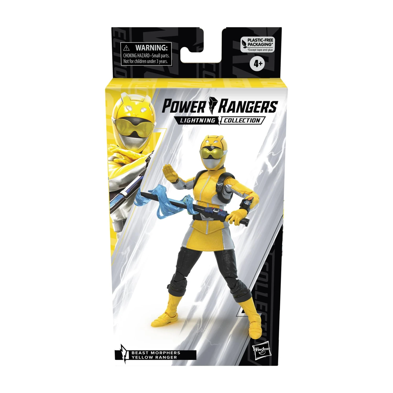 Hasbro Power Rangers Lightning Collection Action Figure Wave 13 - Beast Morphers Yellow Ranger - Image 6