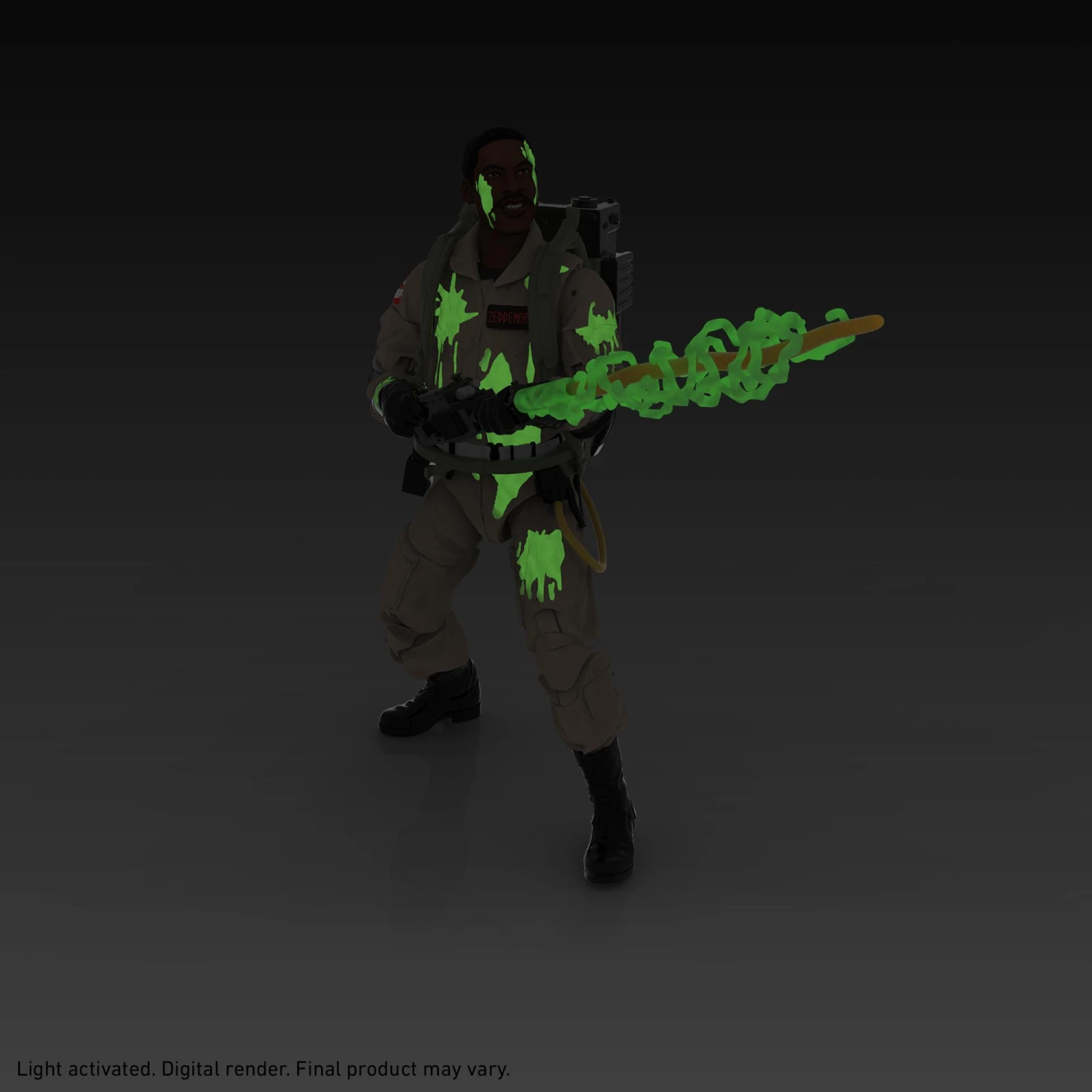Hasbro Ghostbusters Plasma Series Action Figure - Glow Zeddemore - Image 2