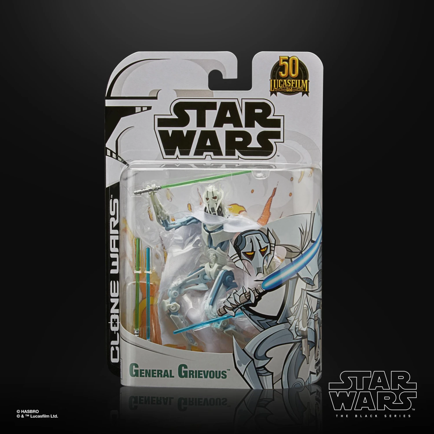 Hasbro Star Wars Black Series Exclusive Clone Wars Action Figure - General Grievous - Image 6