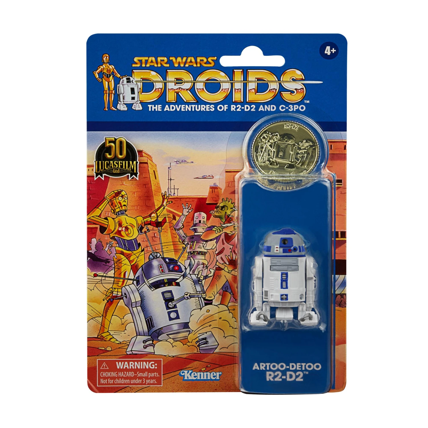 Hasbro Star Wars Droids TVC 3.75 Inch Action Figure Exclusive - R2-D2