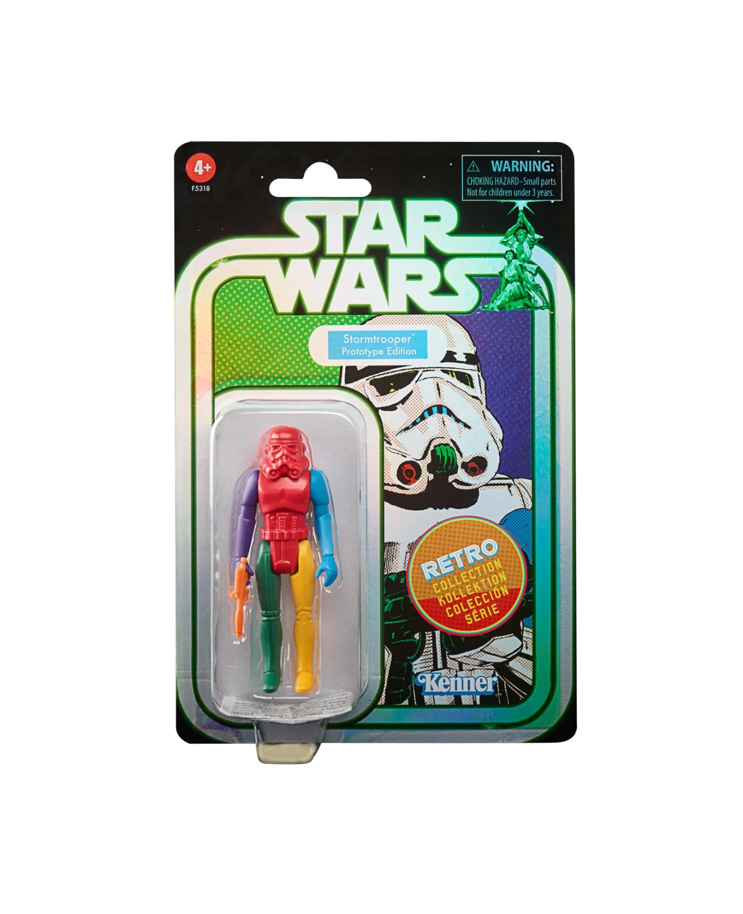 Hasbro *PRE-ORDER Star Wars Retro Action Figure - Prototype Stormtrooper - Image 2