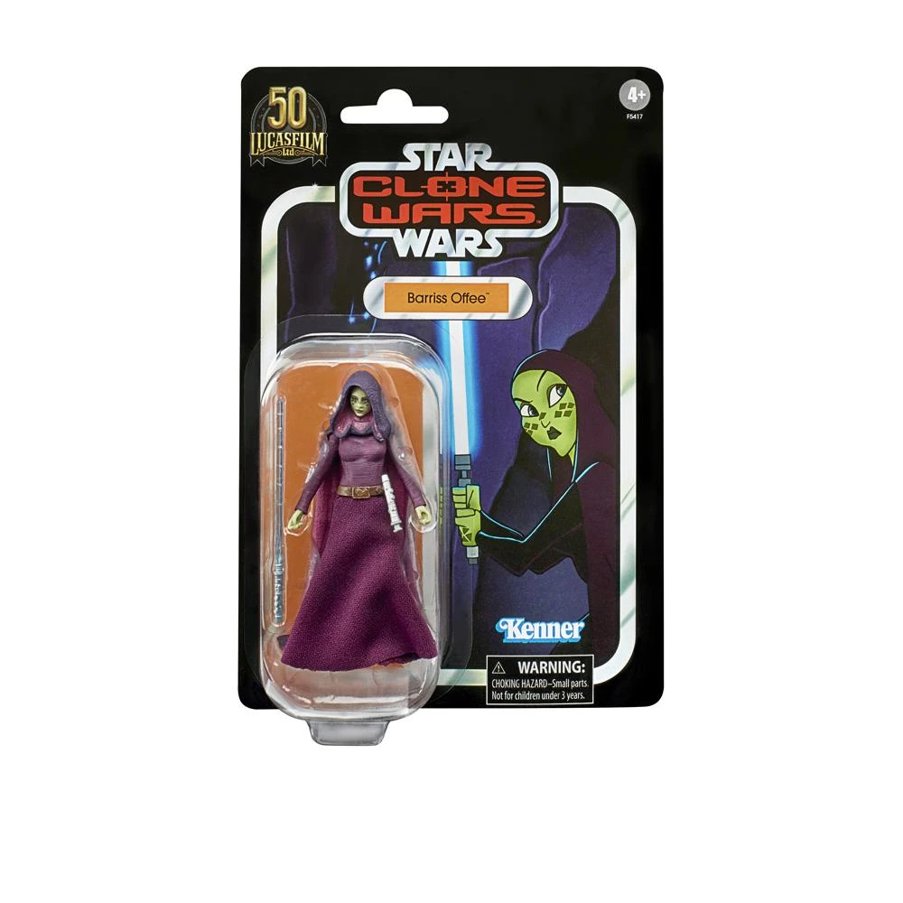 Hasbro STAR WARS VINTAGE CLONE WARS ACTION FIGURE WAVE 36 - Barriss Offee
