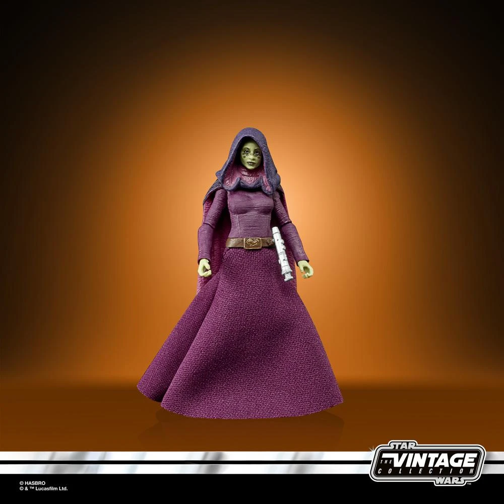 Hasbro STAR WARS VINTAGE CLONE WARS ACTION FIGURE WAVE 36 - Barriss Offee - Image 2