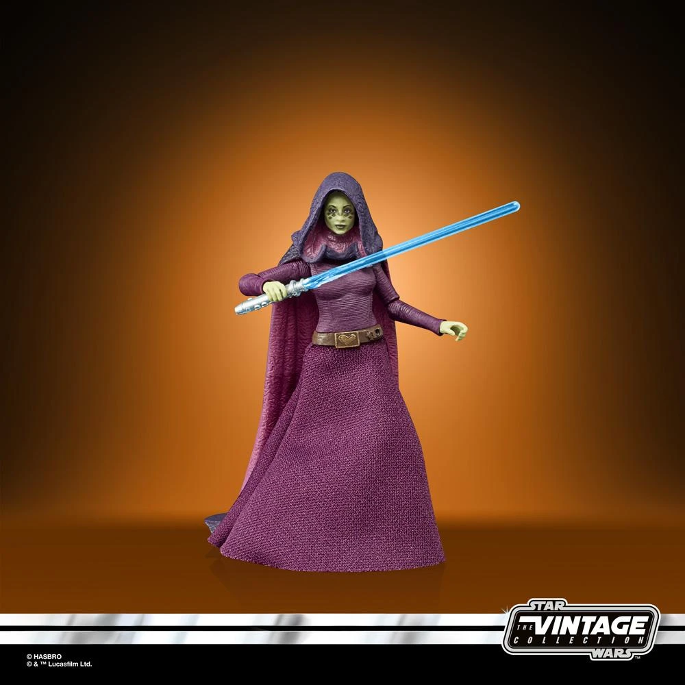 Hasbro STAR WARS VINTAGE CLONE WARS ACTION FIGURE WAVE 36 - Barriss Offee - Image 3