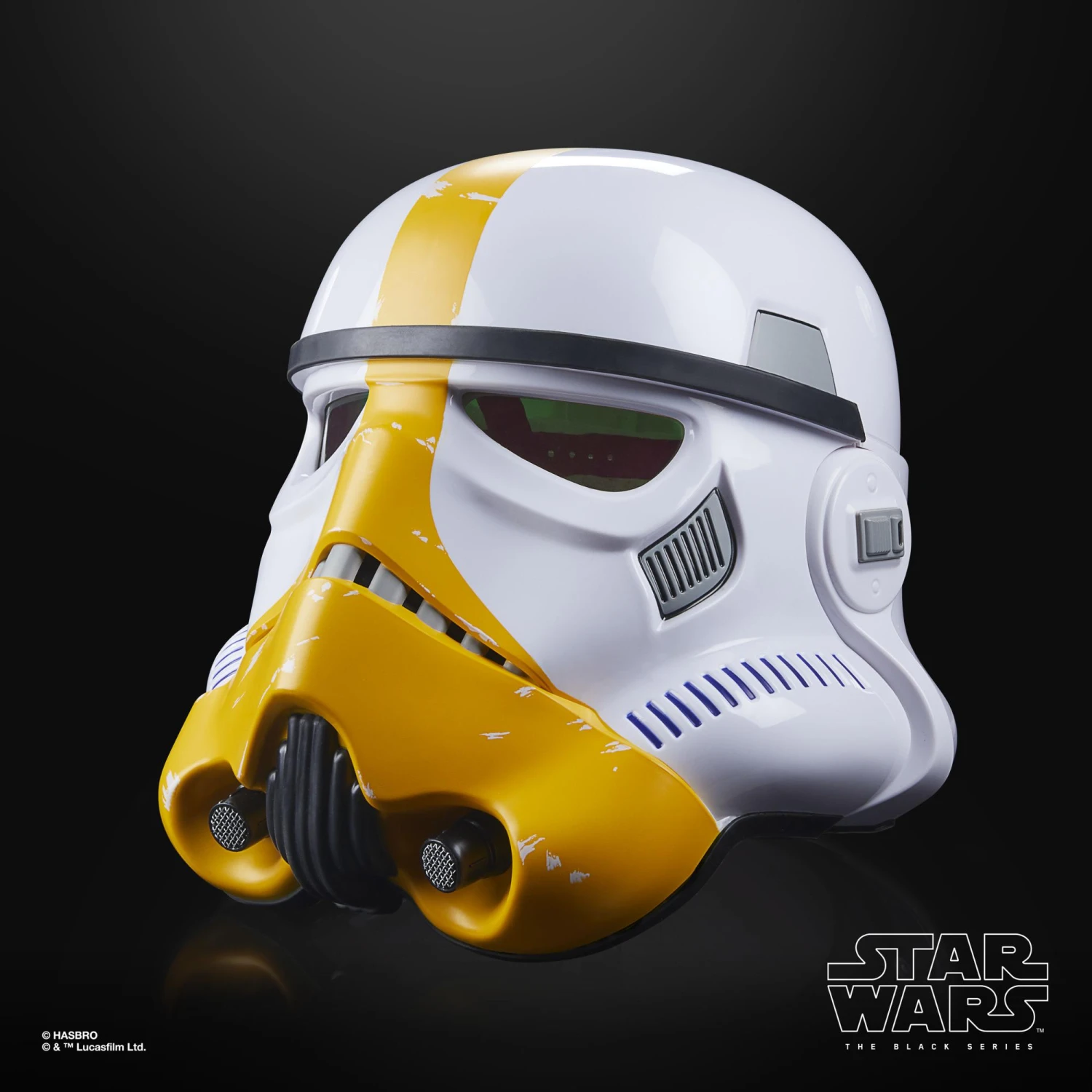 Hasbro Star Wars Black Series Artillery Stormtrooper Premium Electronic Helmet - Image 6